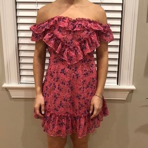 Majorelle pink floral mini